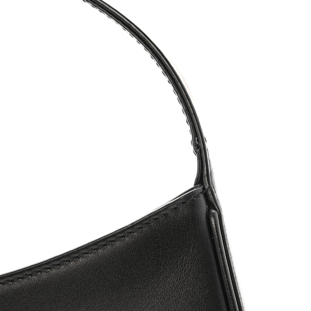 Smooth Calfskin Le 5 A 7 Mini Hobo Black