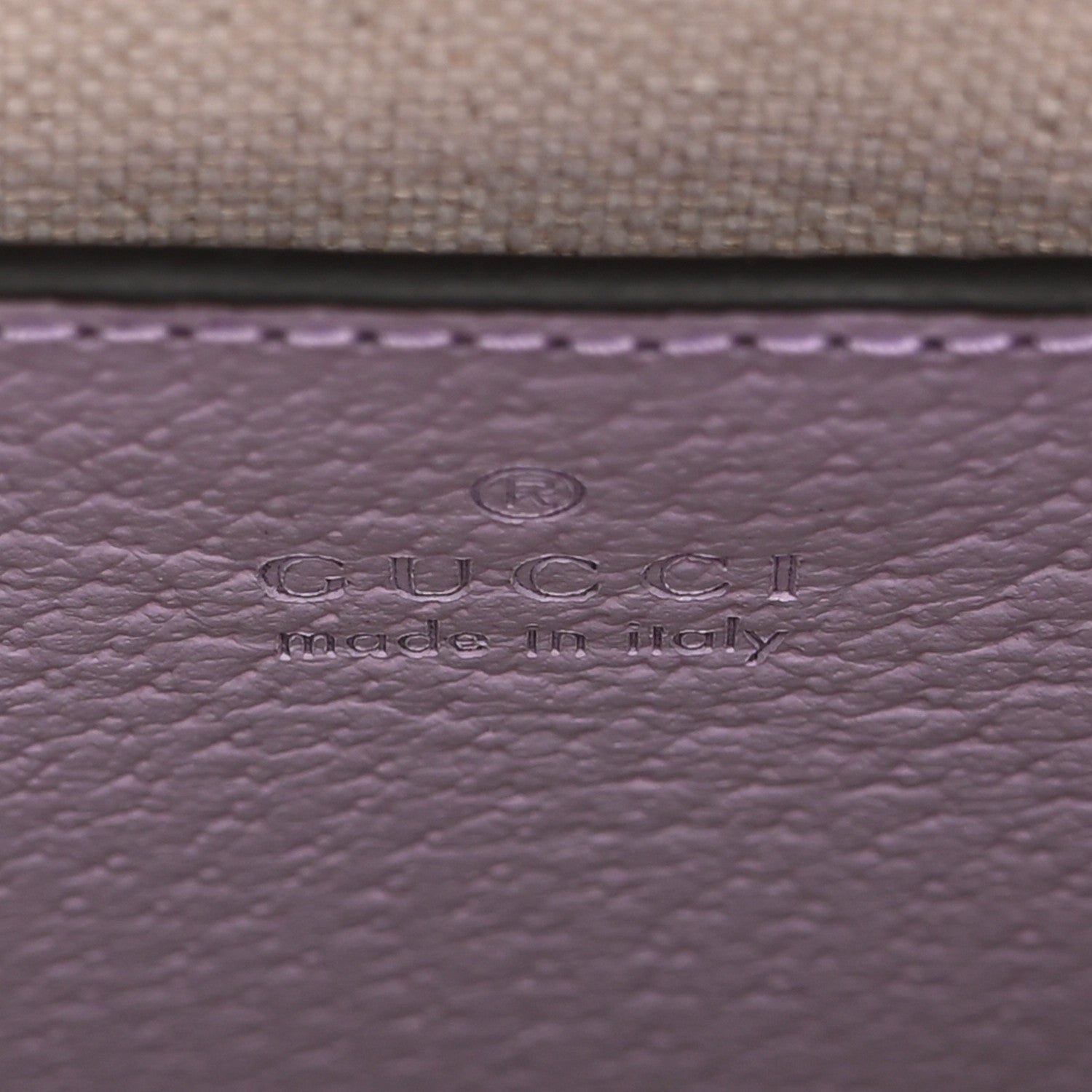 Monogram Jumbo GG Textured Dollar Calfskin Mini Tote Bag Beige Lapis