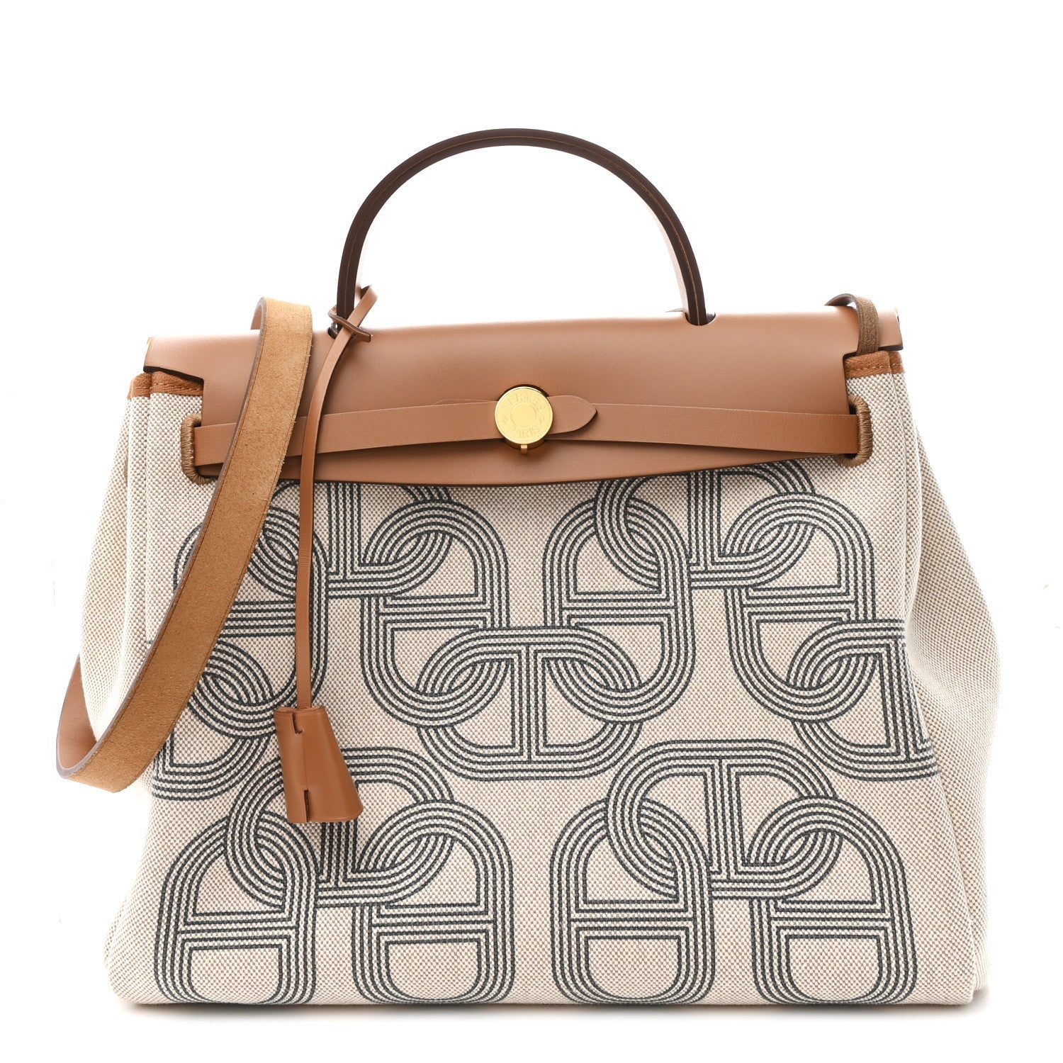 H Plume Canvas Vache Hunter Circuit 24 Herbag Zip Retourne 31 Gris Meyer Ecru Beige Naturel