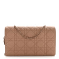 Ultra Matte Calfskin Cannage Lady Dior Clutch Fard