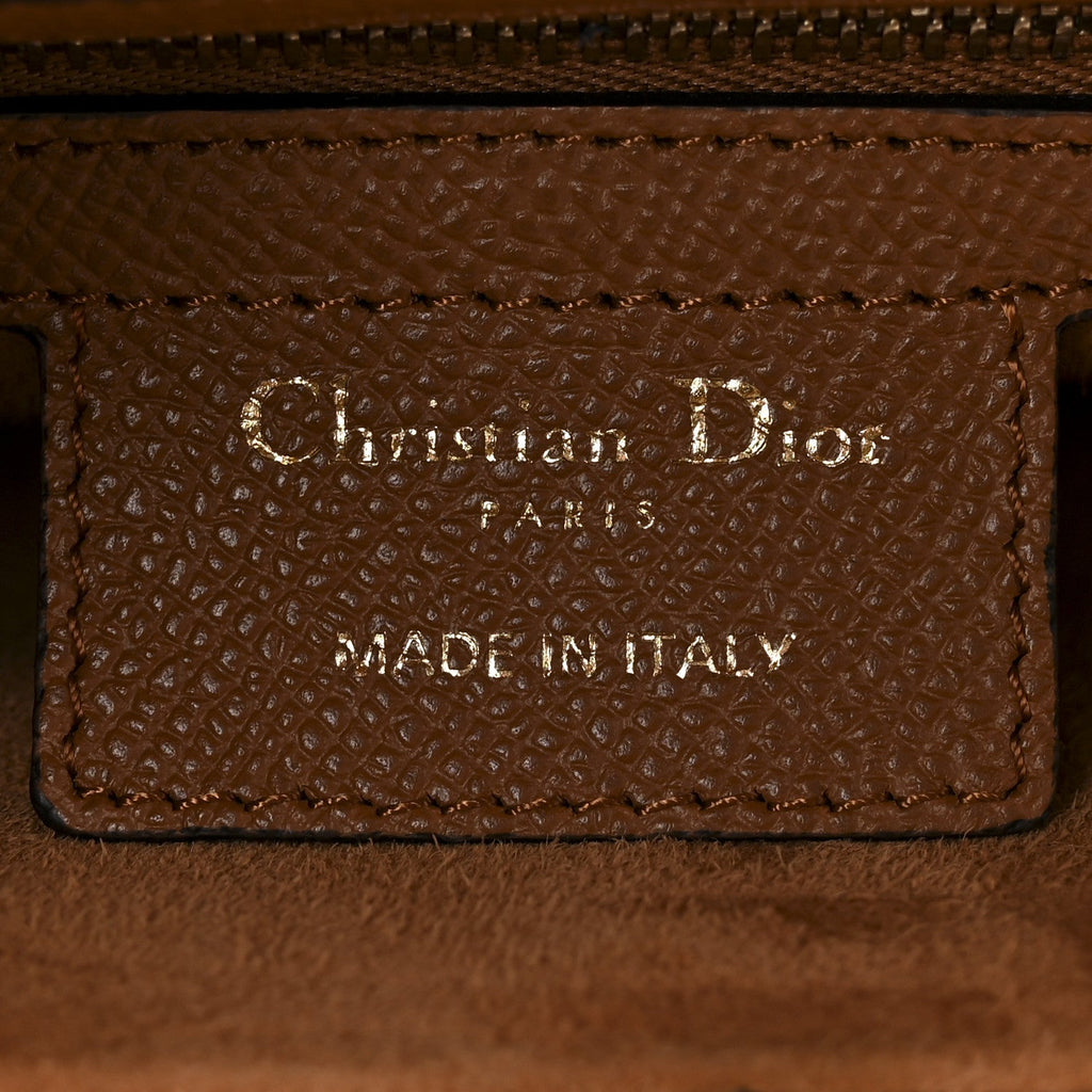 Grained Calfskin Saddle Bag Golden Saddle
