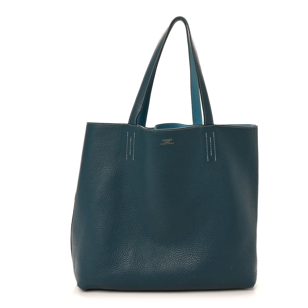 Taurillon Clemence Double Sens 45 Reversible Tote