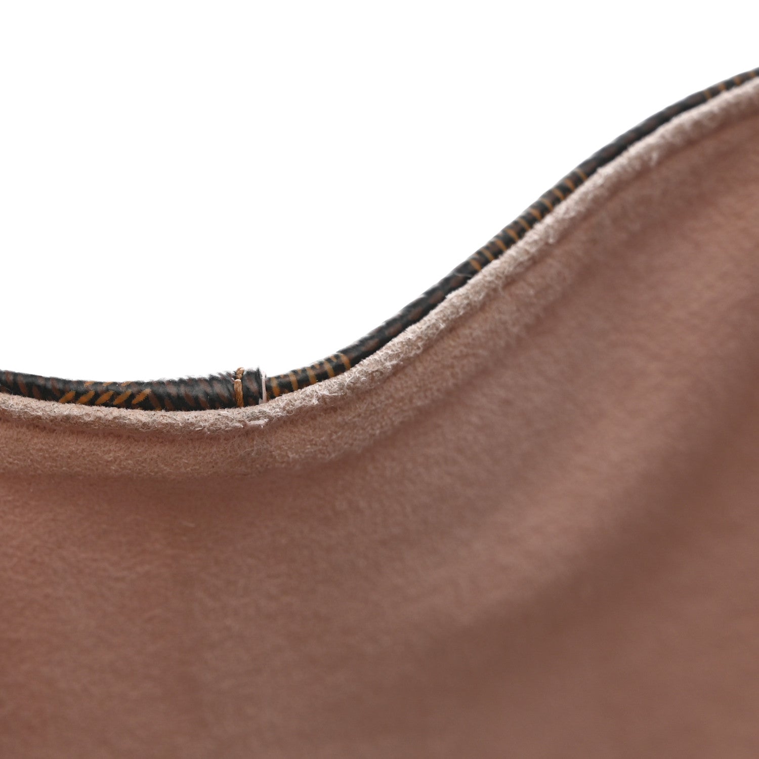 Damier Ebene Caissa Hobo Rose Ballerine