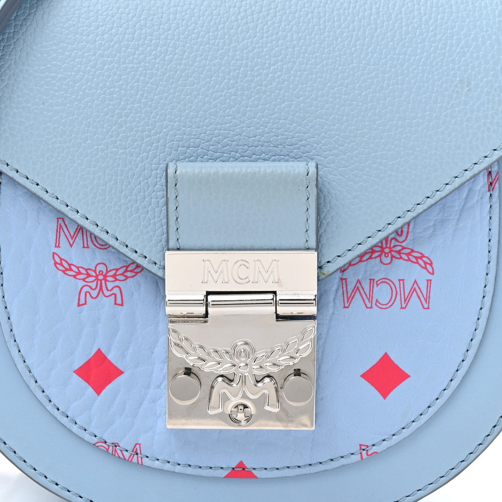 Visetos Mini Patricia Crossbody Bag Light Blue Red