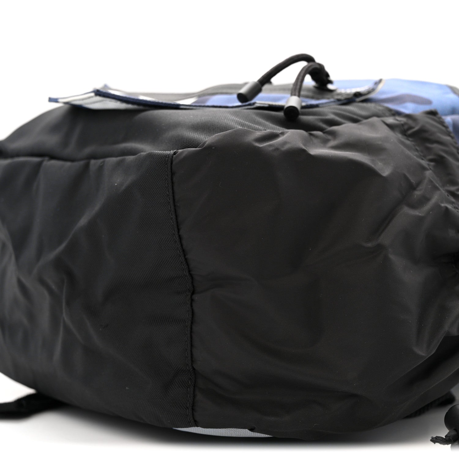 Nylon Camouflage Backpack Blue