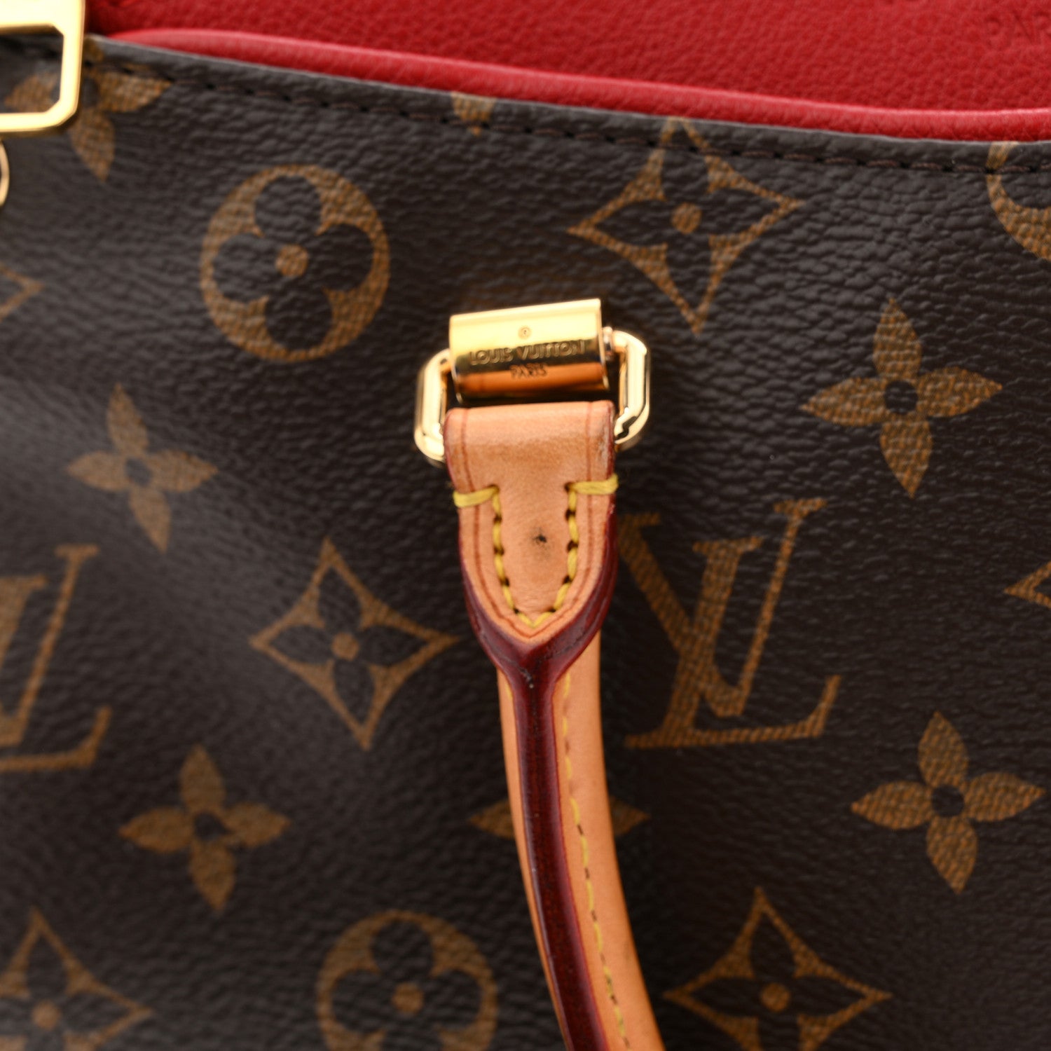 Monogram Pallas BB Cherry