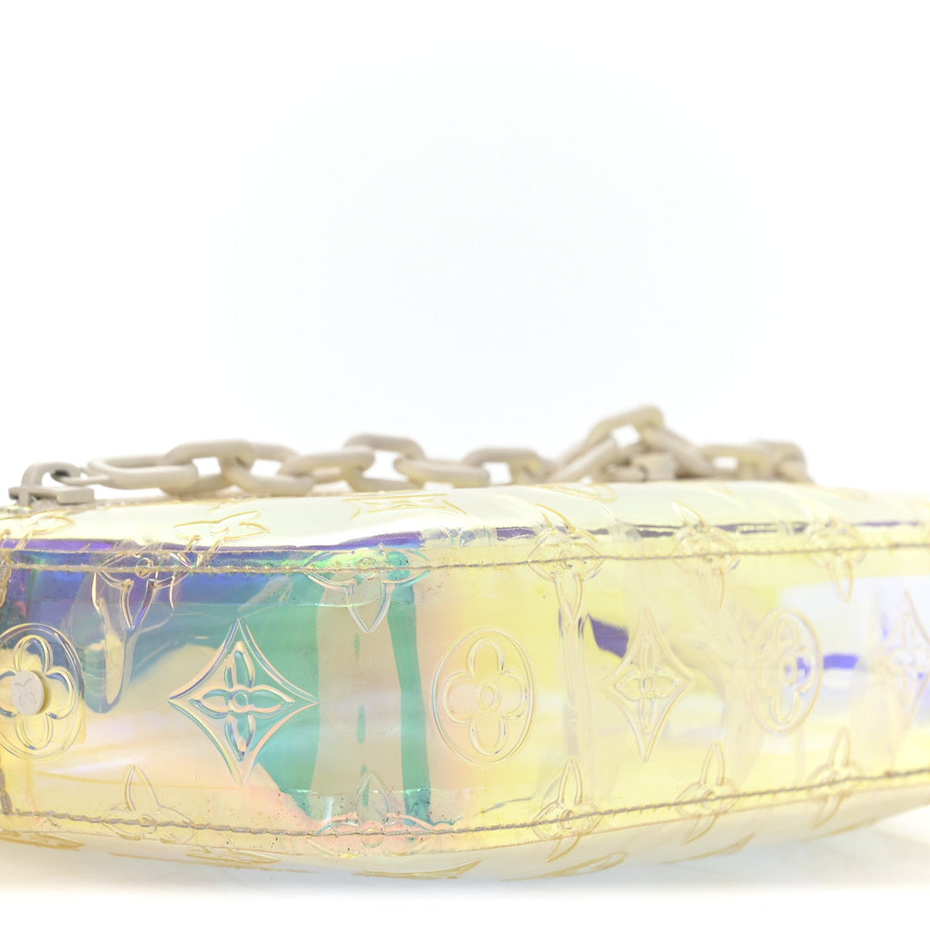 PVC Monogram Pochette Volga Iridescent Prism