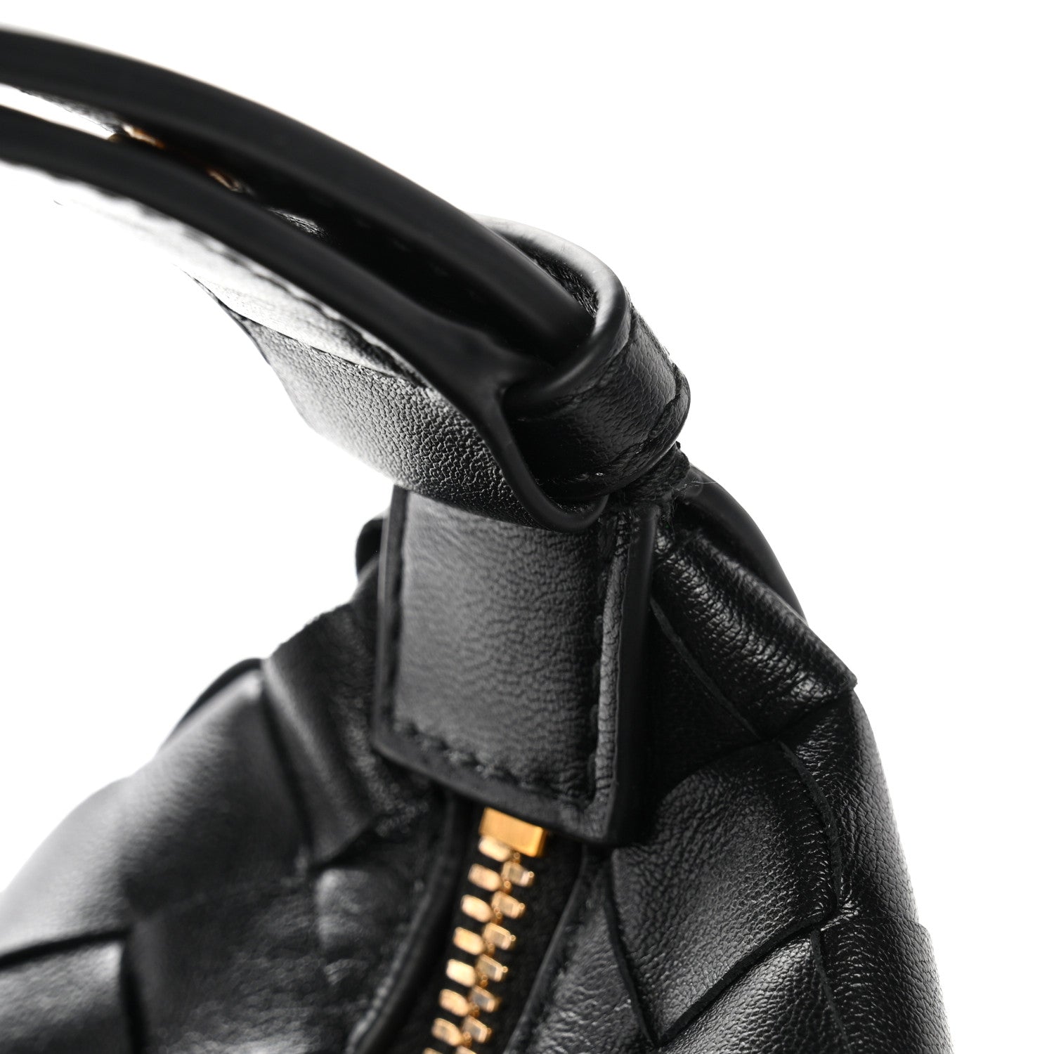 Calfskin Nappa Intrecciato Mini Wallace Black