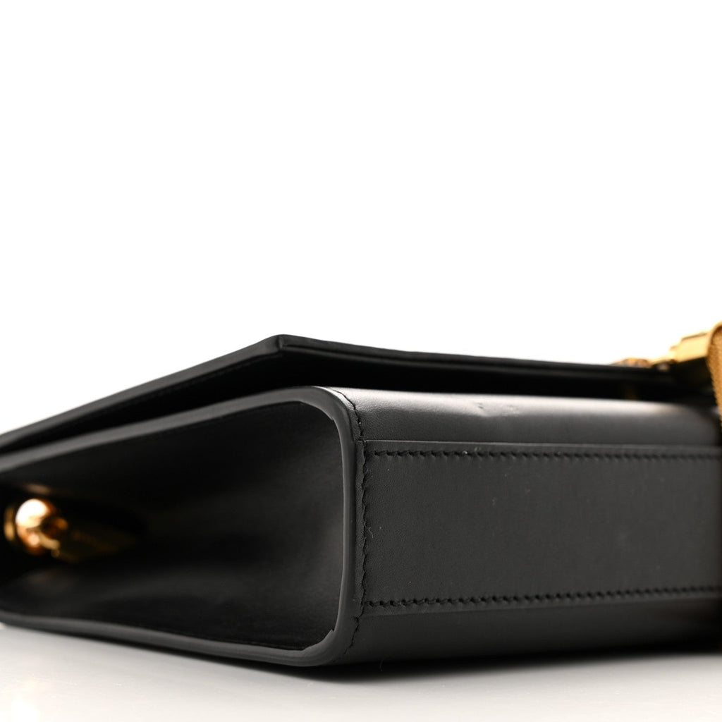 Grain De Poudre Medium Classic Monogram Kate Tassel Satchel Black