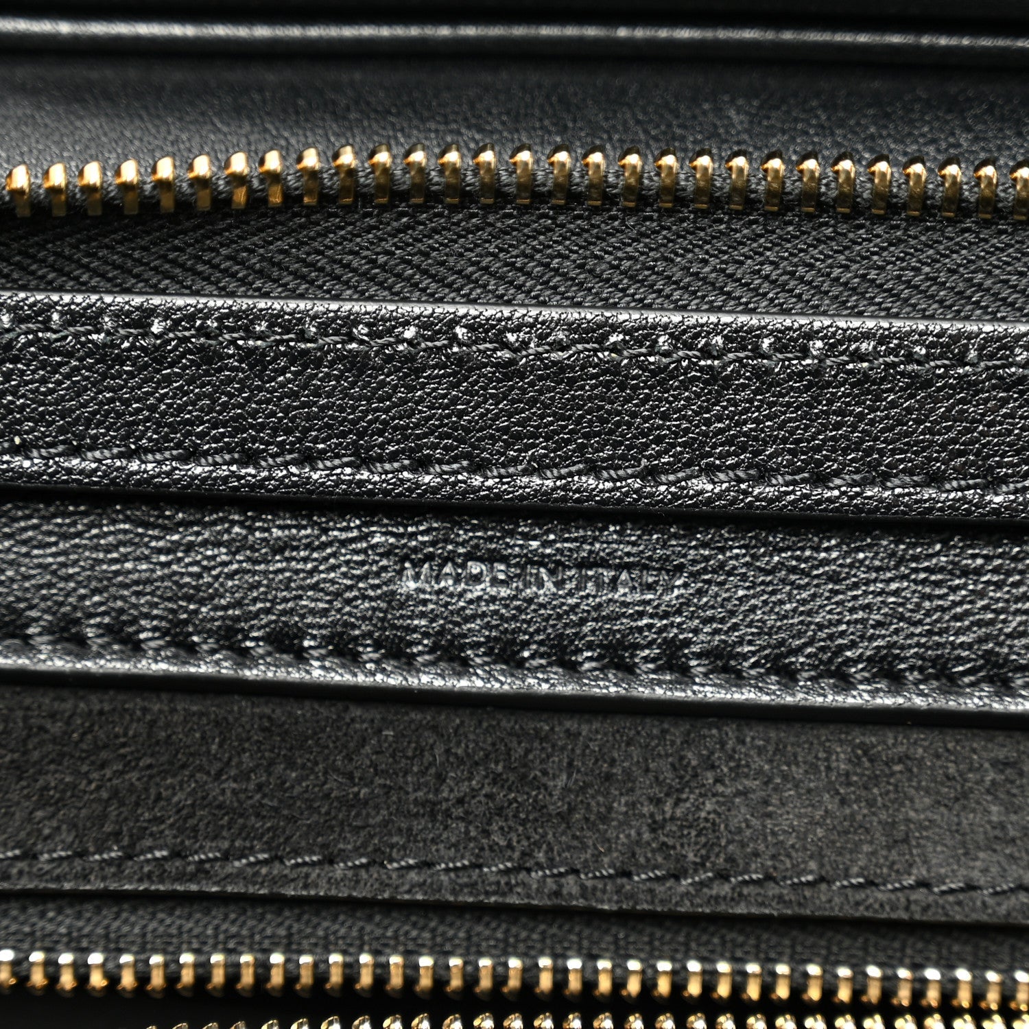 Supple Shiny Lambskin Little New Luggage Black