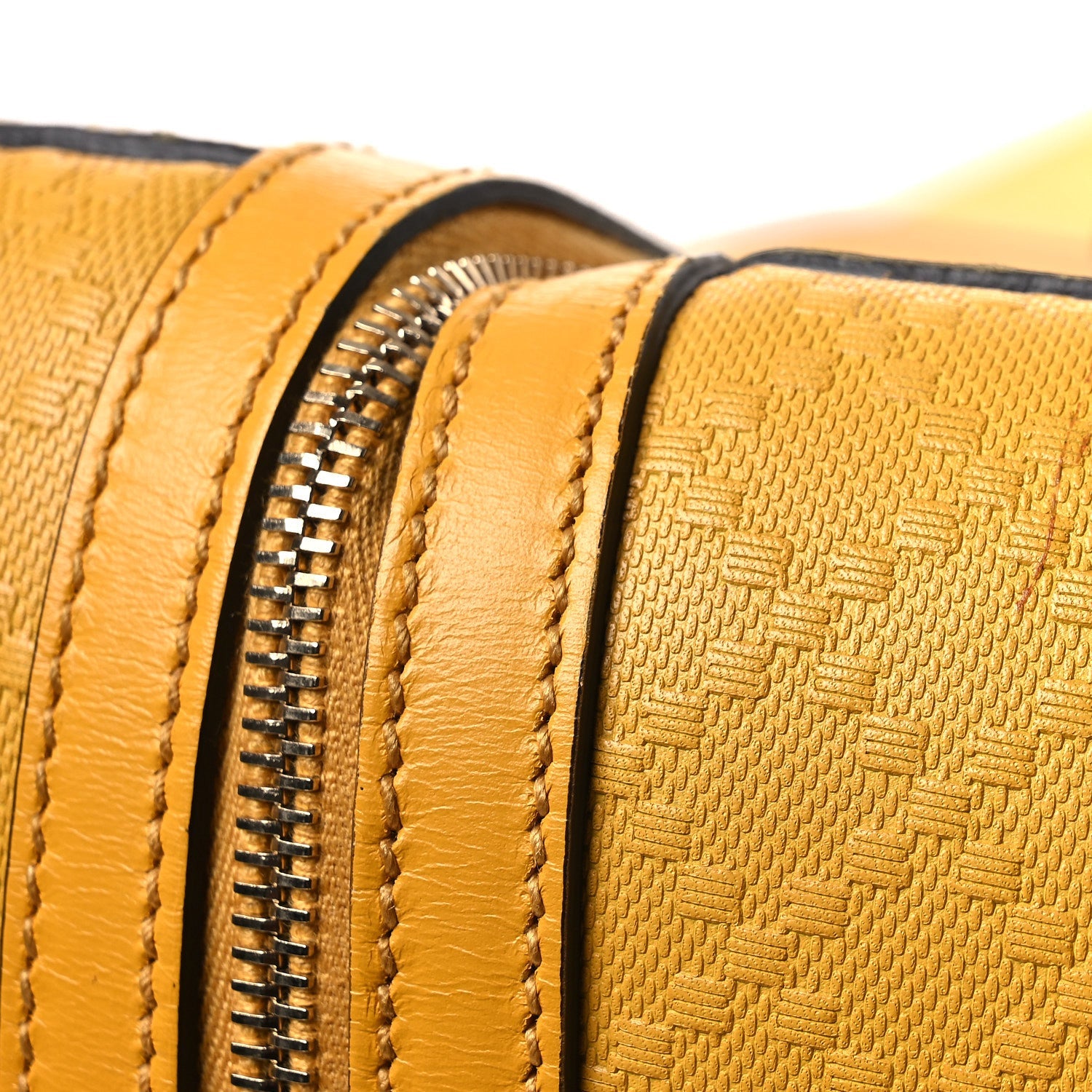 GG Diamante Large Carry On Duffle Yellow