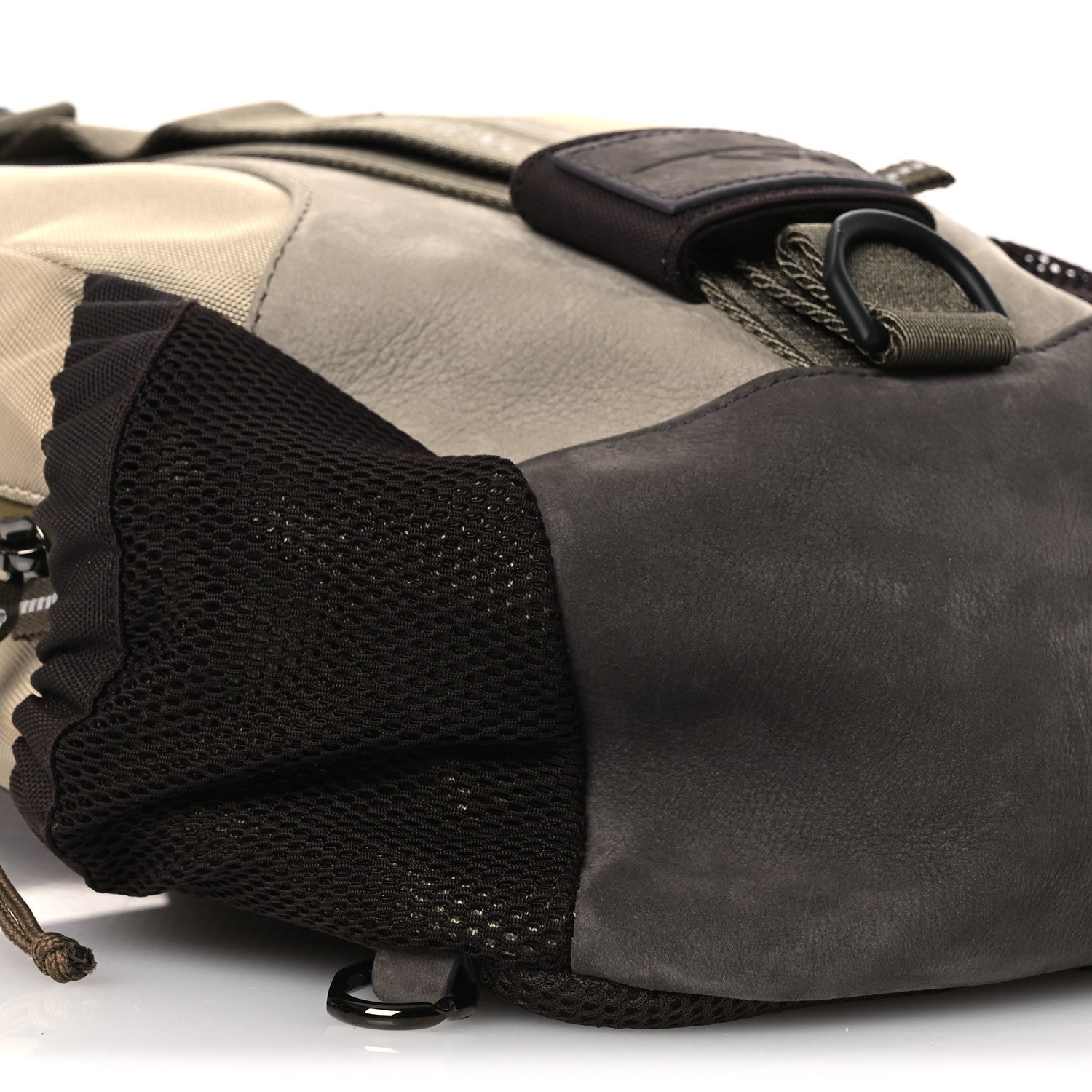Nylon Nubuck G-Trail Small Sling Bag Taupe Anthracite Sand
