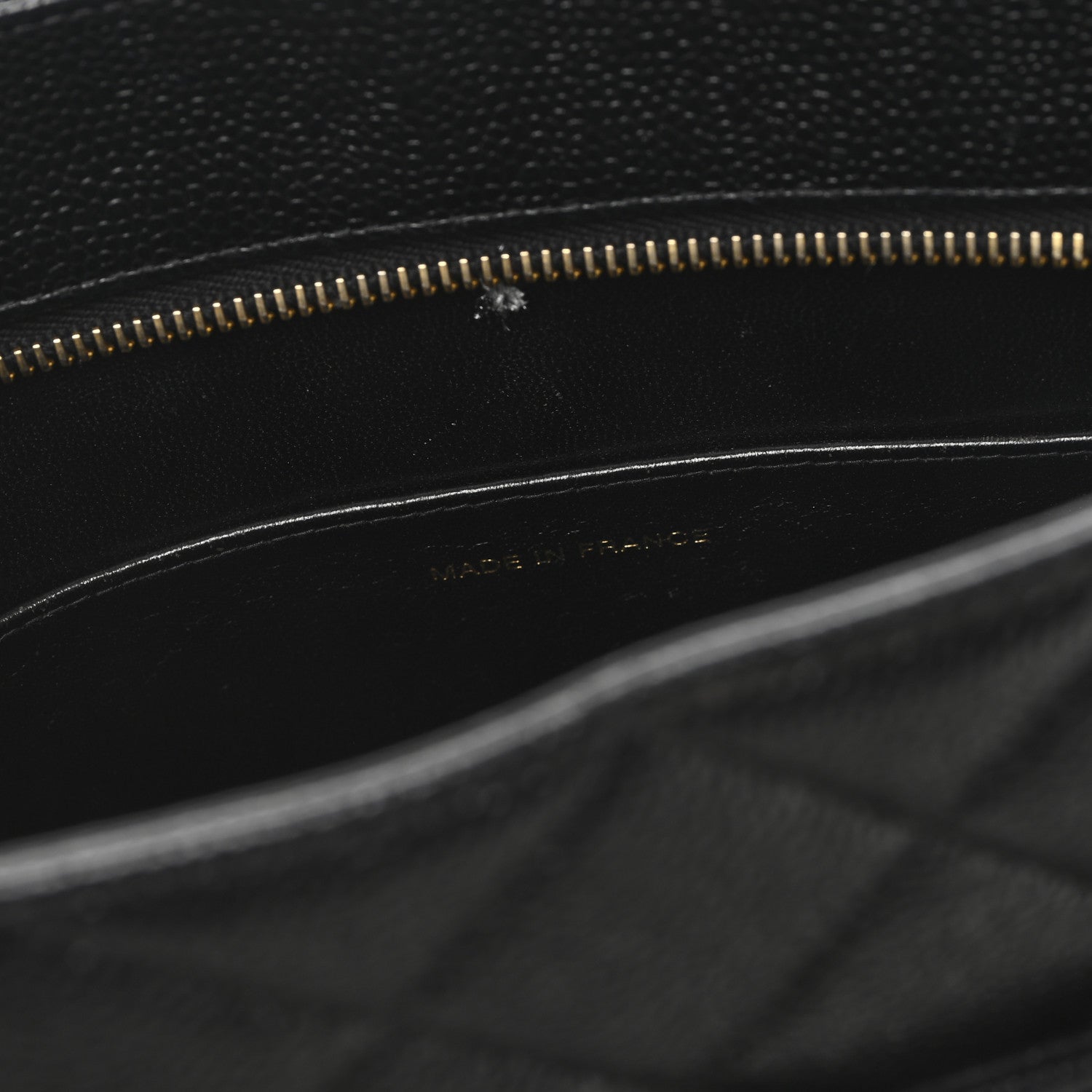 Caviar Quilted Medallion Tote Black