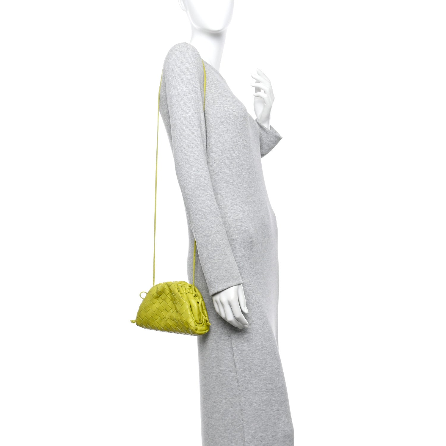 Nappa Intrecciato The Mini Pouch Kiwi