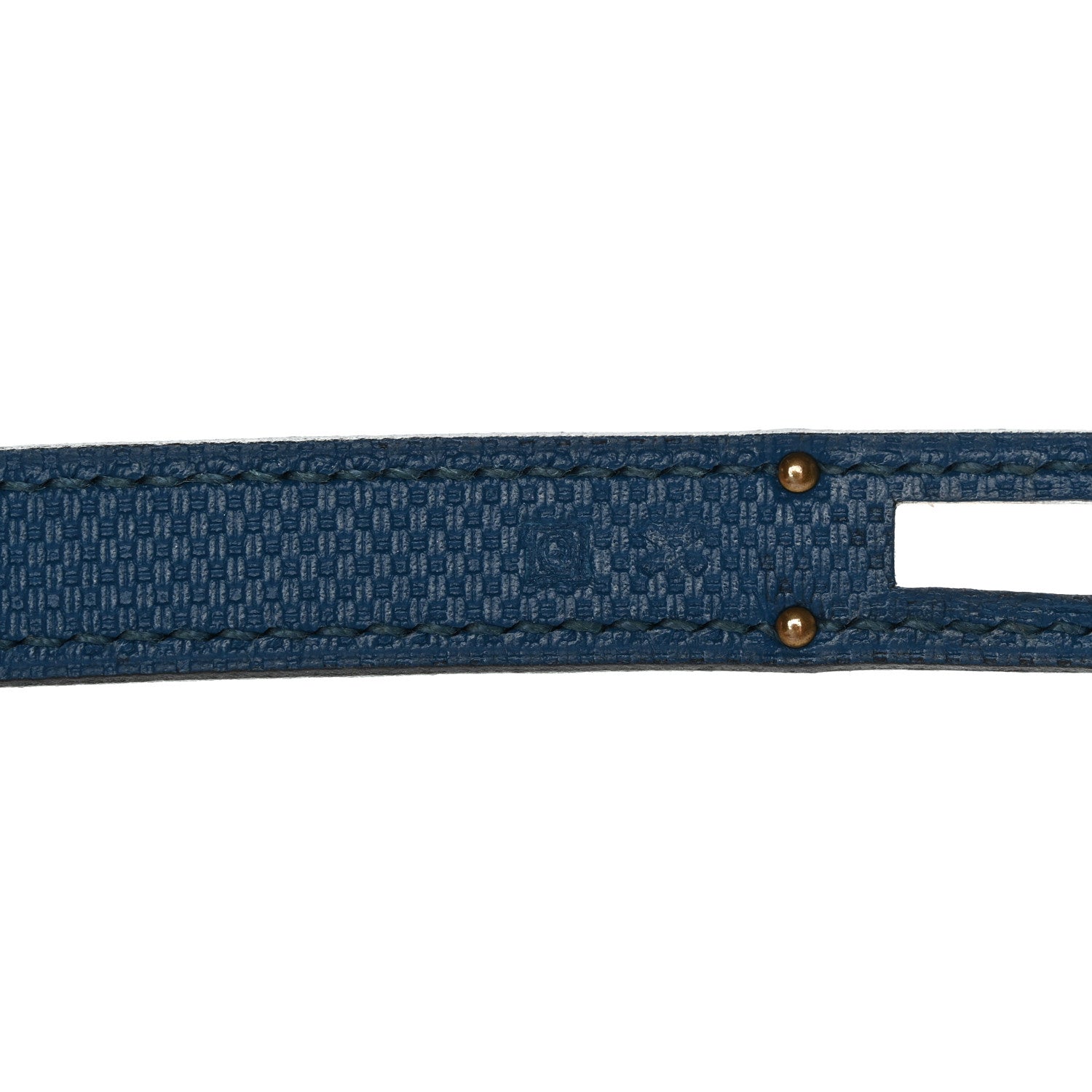 Grain d'H Kelly Longue Wallet Bleu De Galice