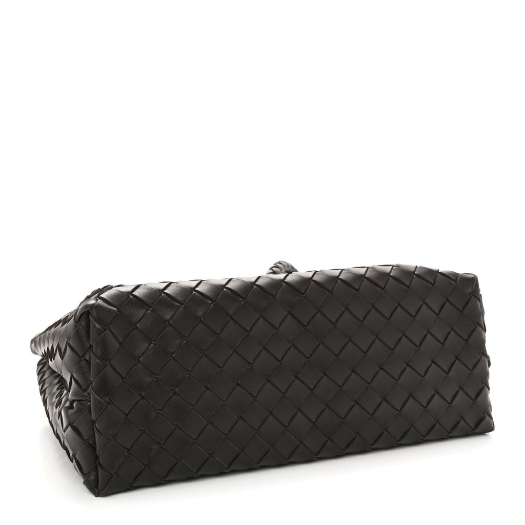 Nappa Intrecciato Medium Andiamo Shoulder Bag Fondant