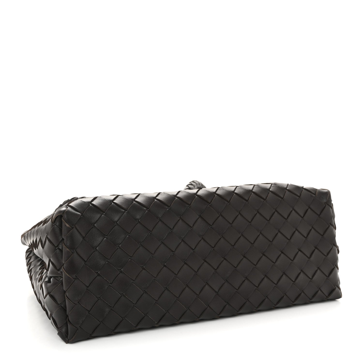 Nappa Intrecciato Medium Andiamo Shoulder Bag Fondant