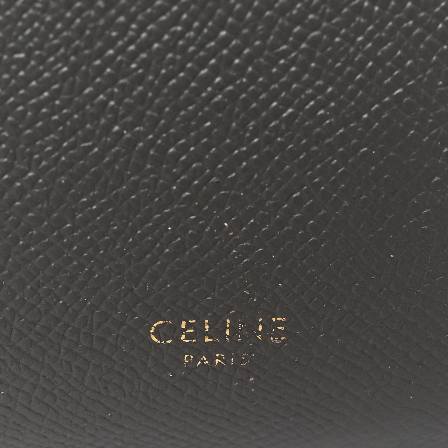Grained Calfskin Nano Belt Bag Grey