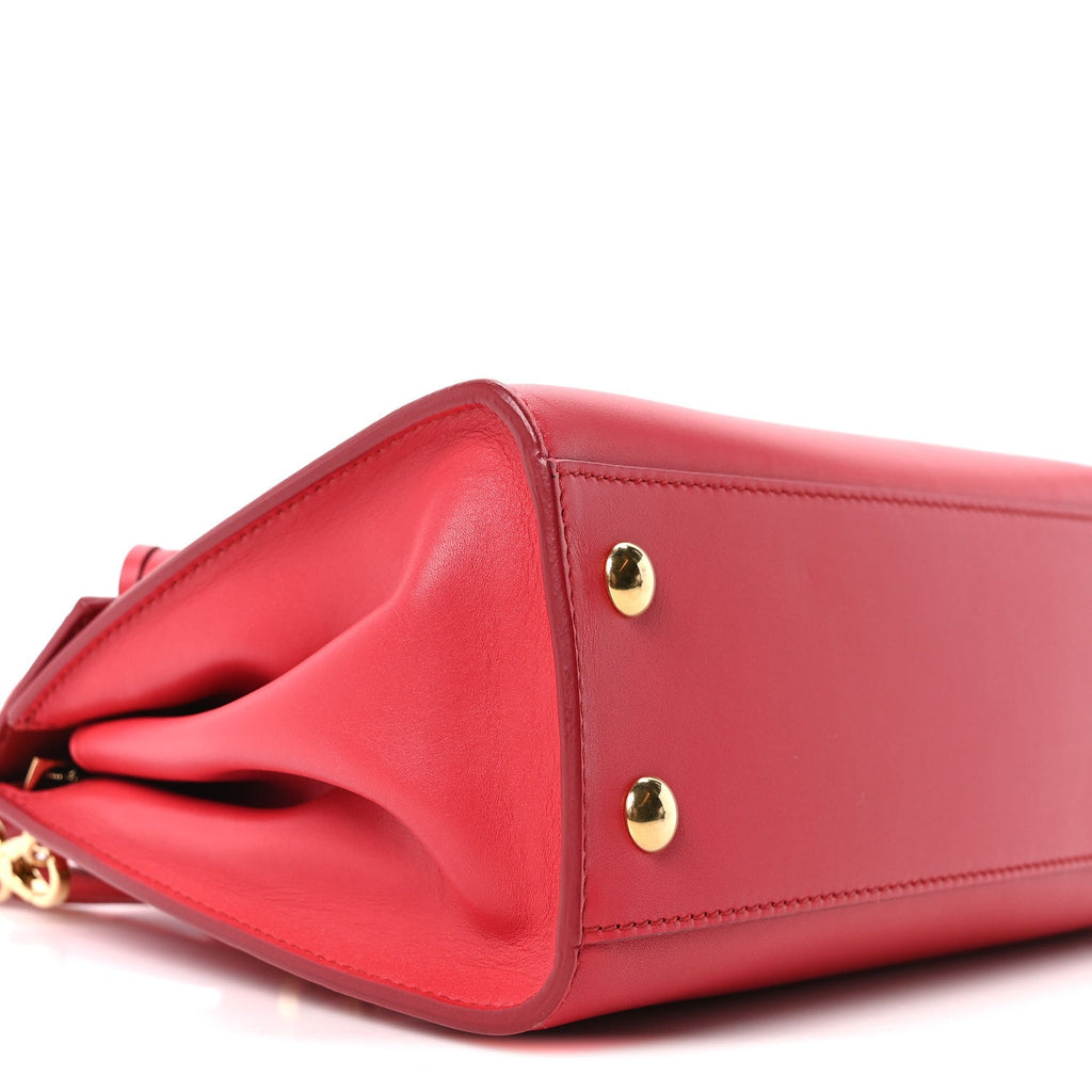 Calfskin Mini Mara Bag Pamplona Rosso