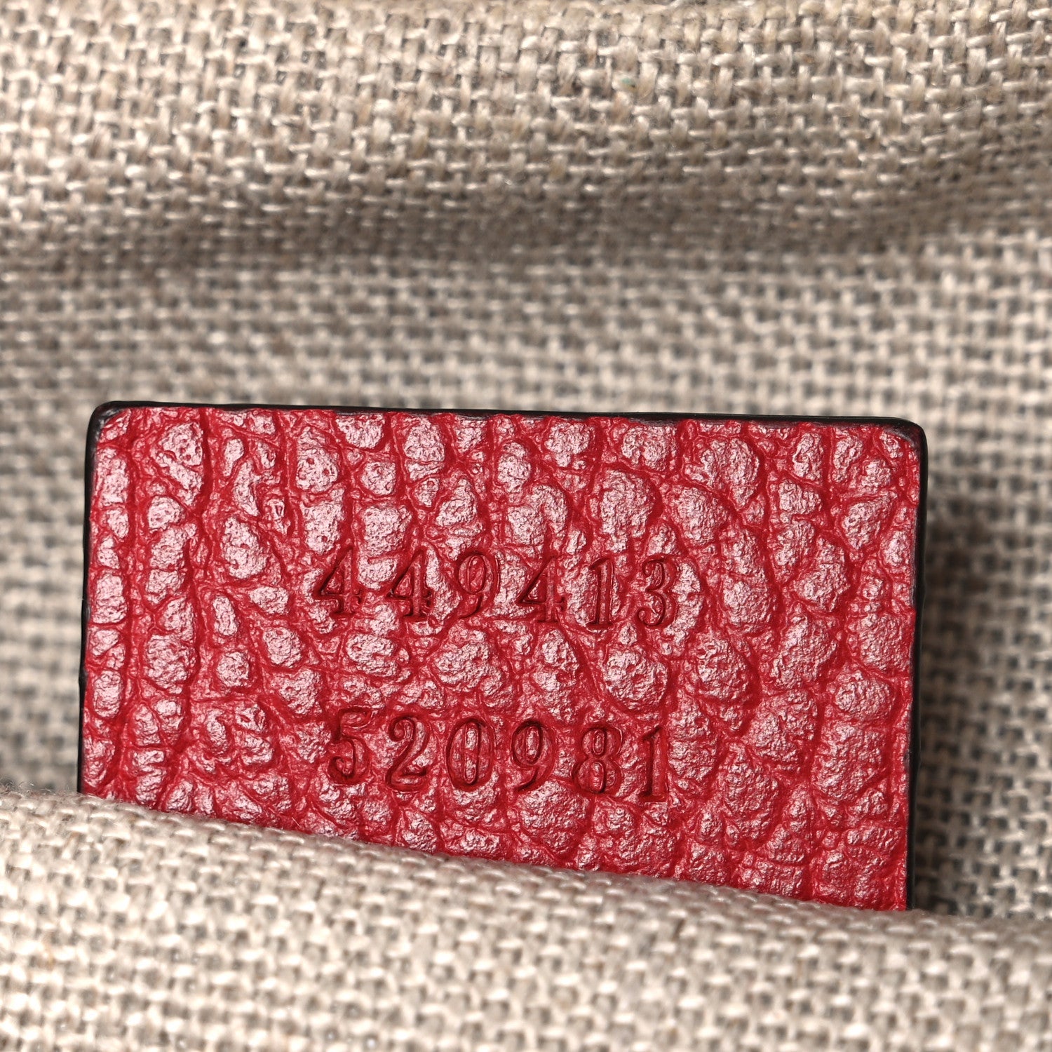 Monogram Mini Bree Messenger Bag Red