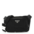 Re-Nylon Saffiano Belt Bag Black