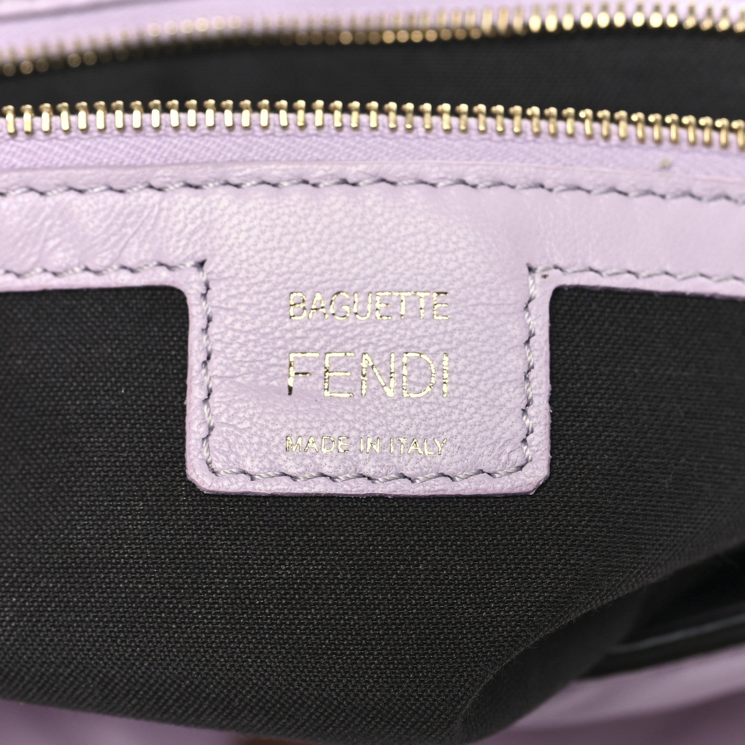 Nappa FF 1974 Embossed Baguette Anemone