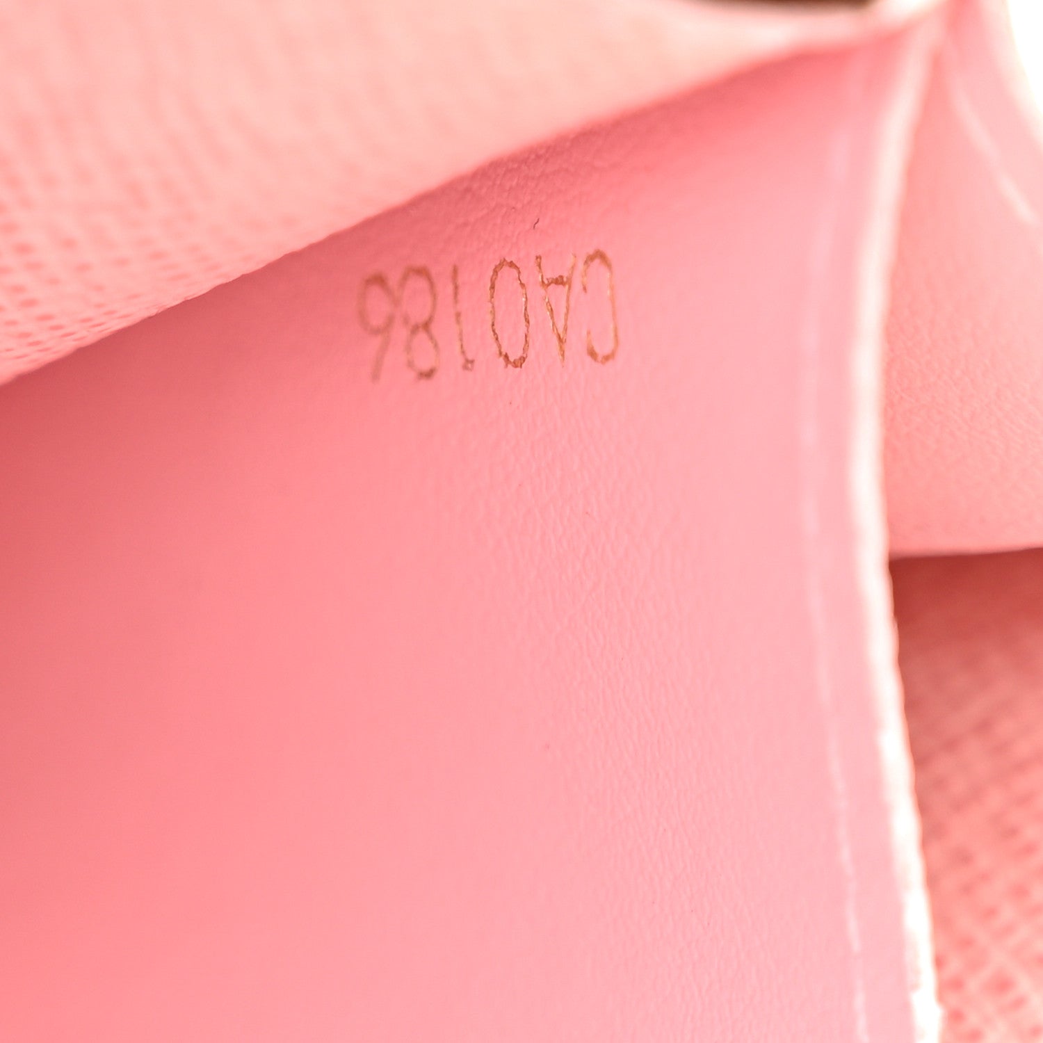 Damier Ebene Caissa Wallet Rose Ballerine