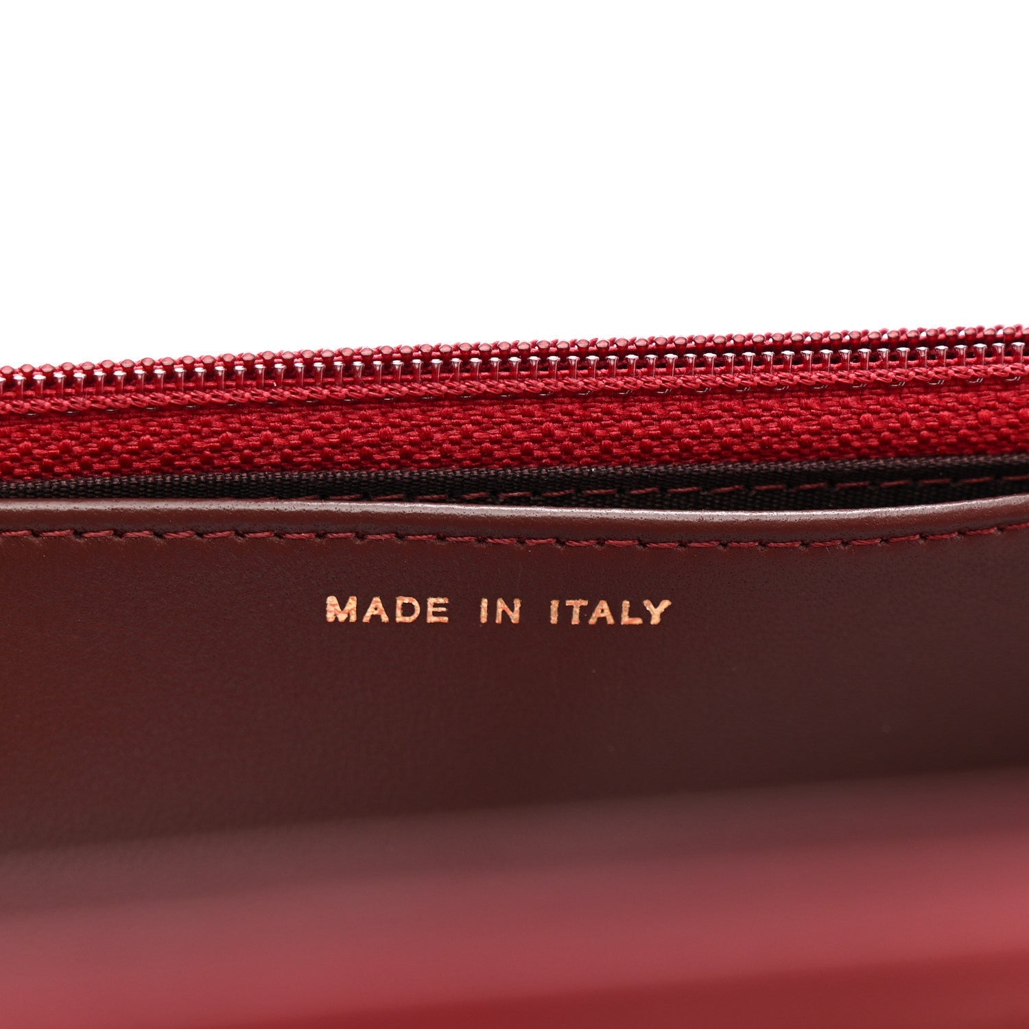 Lambskin Quilted Trendy CC Wallet On Chain WOC Red