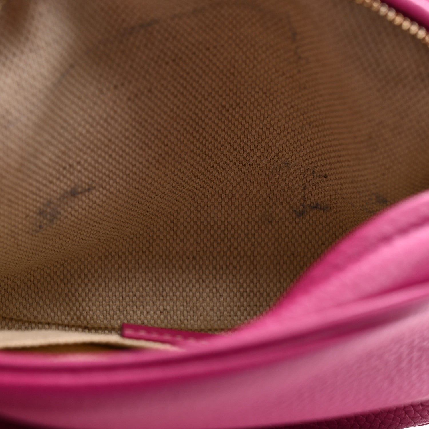 Cellarius Calfskin Mini Soho Chain Bag Bright Bouganville