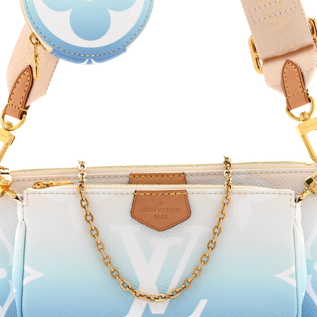 Monogram Giant By The Pool Multi Pochette Accessories Blue