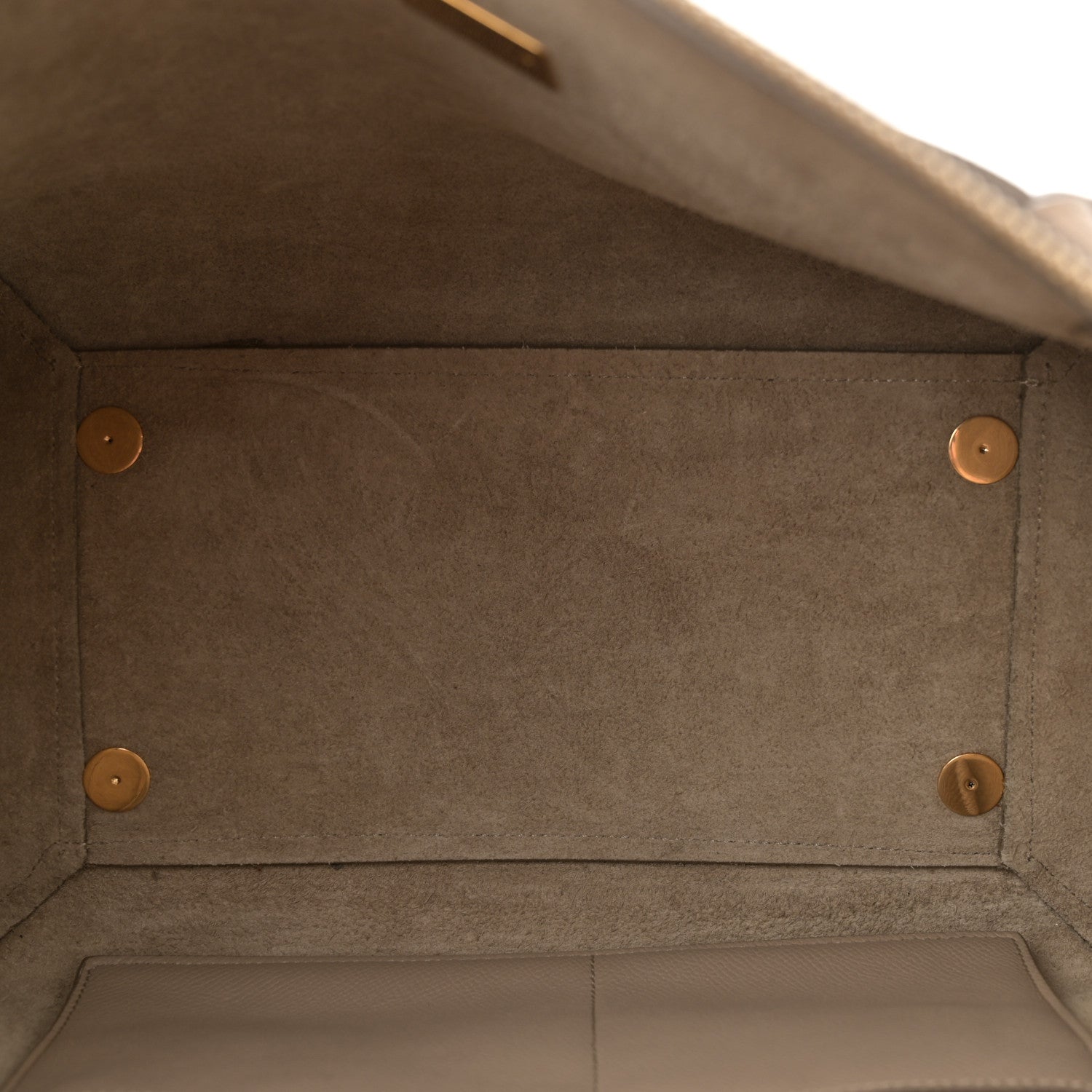 Grained Calfskin Mini Belt Bag Light Taupe