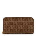 Zucchino Spalmati Forever Zip Around Wallet Nocciola