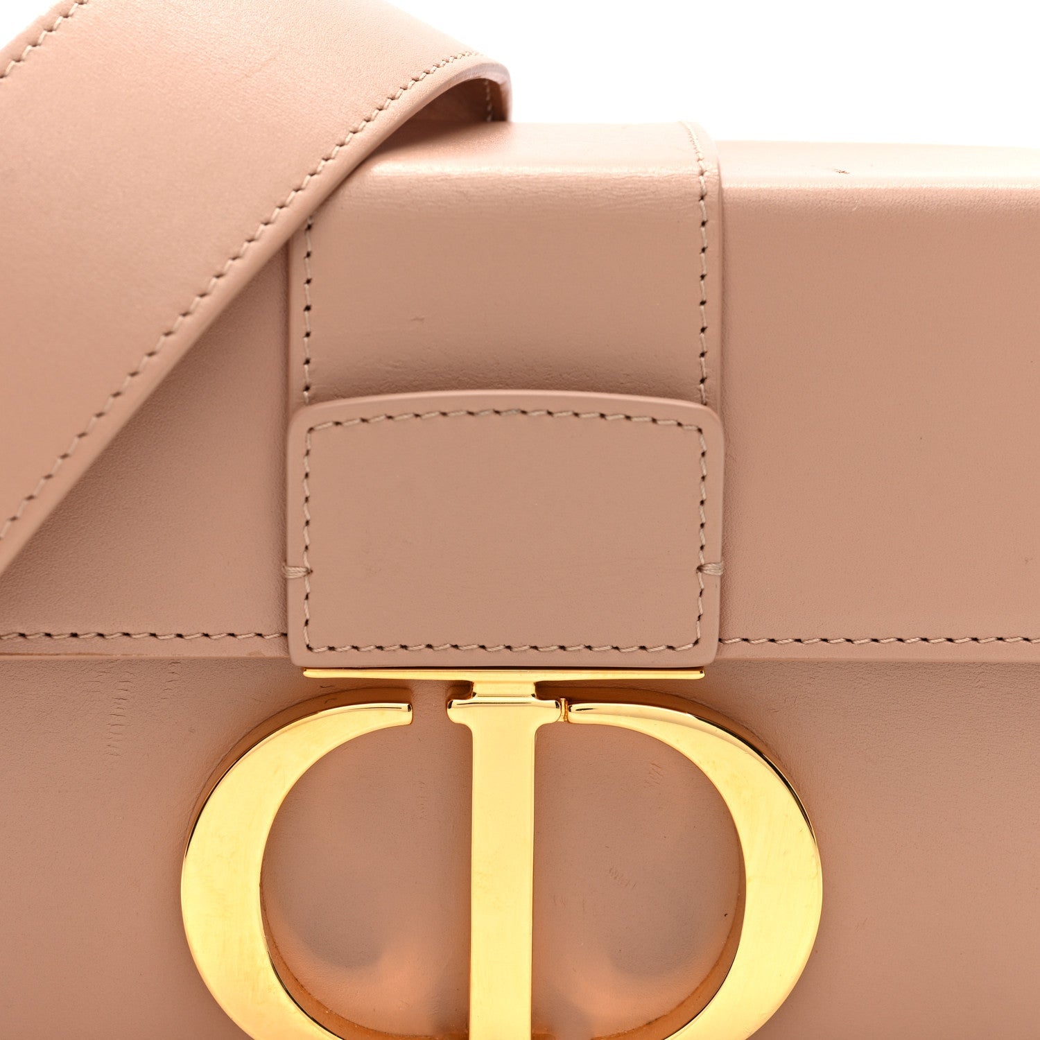 Smooth Calfskin 30 Montaigne Box Bag Pale Pink