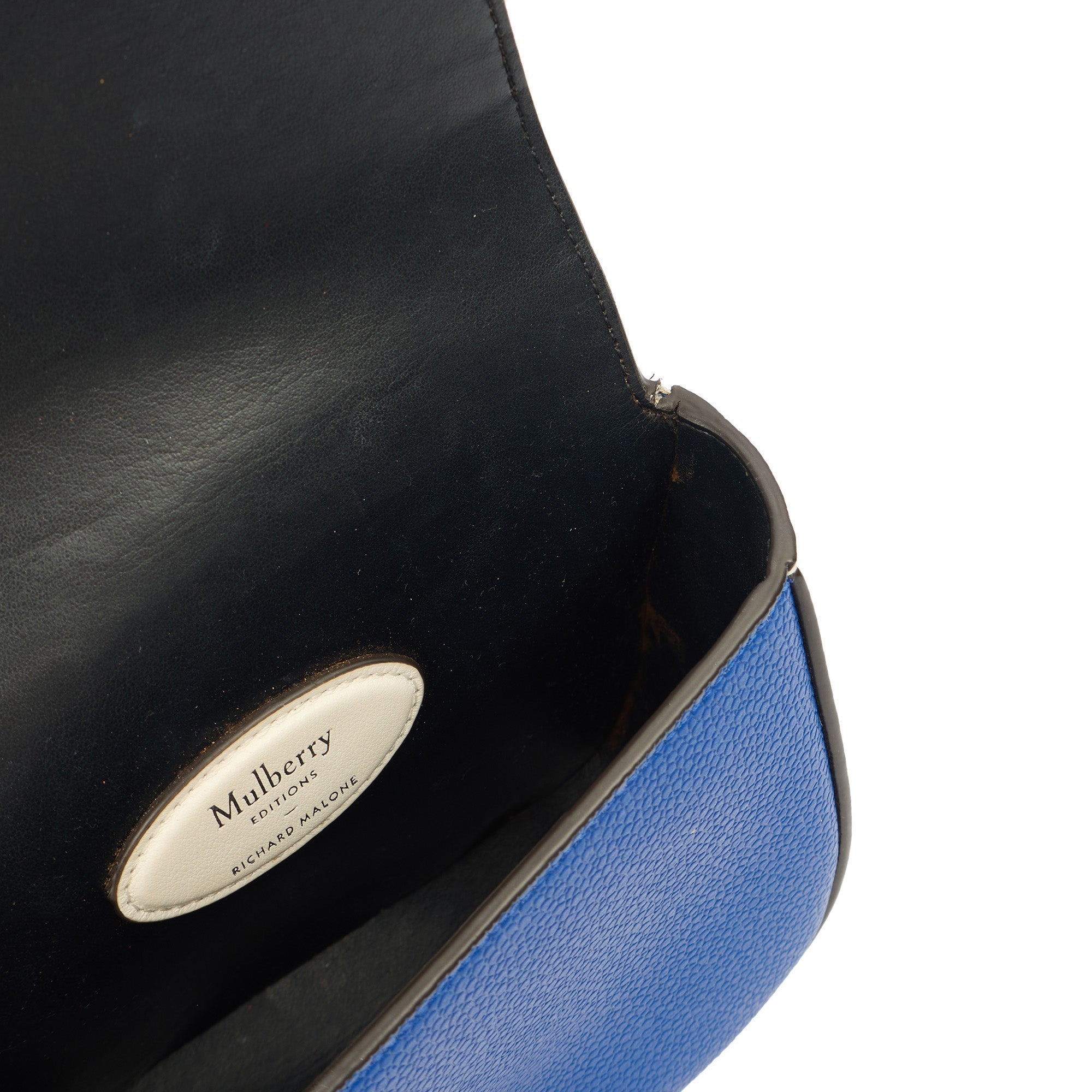 Mulberry Cross Body Darley Shoulder Bag - Small  in Blue, Leather