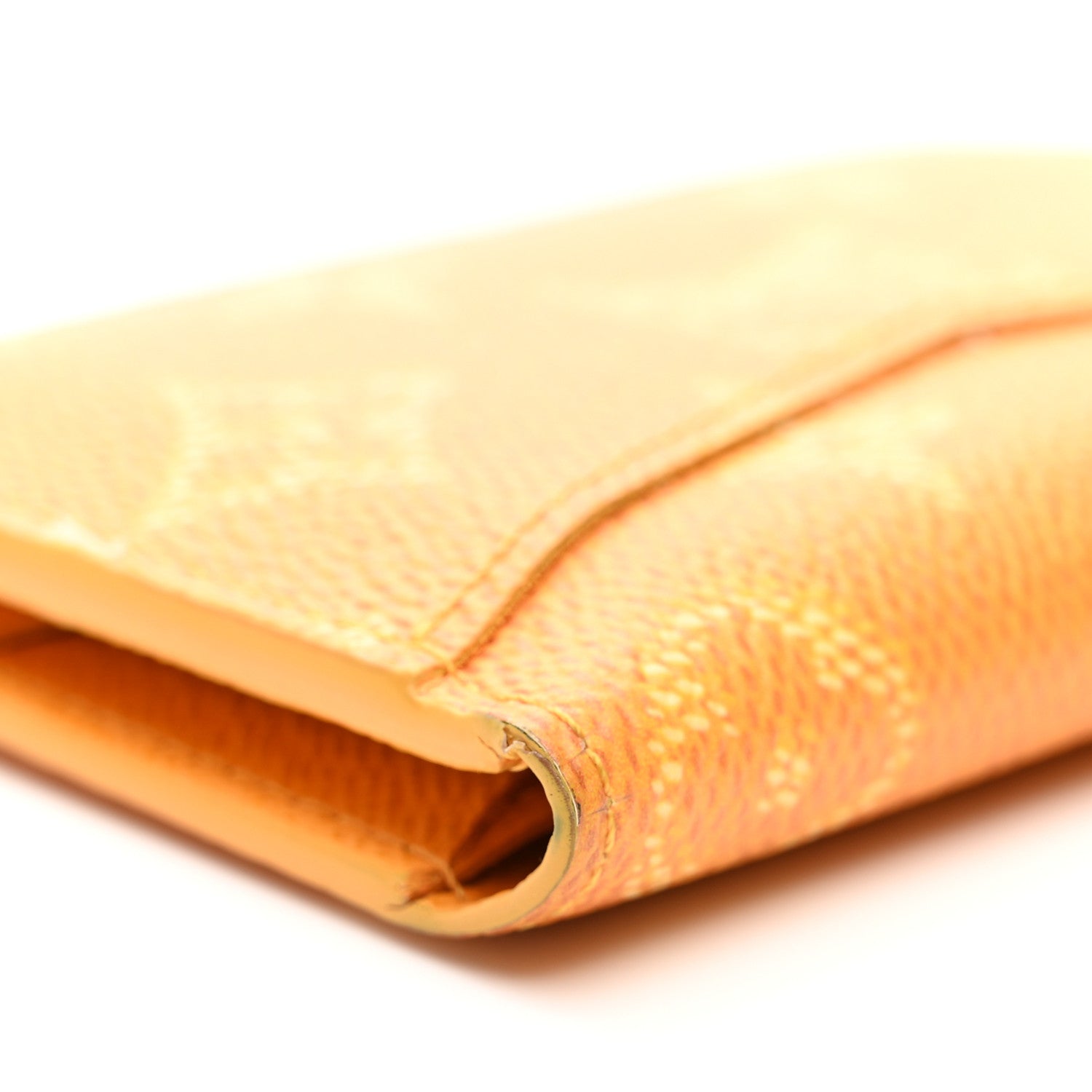 Monogram Heritage Pocket Organizer Safran Yellow