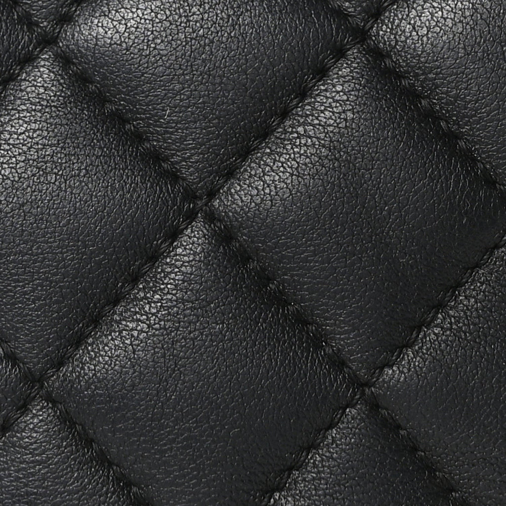 Calfskin Quilted Mini Urban Spirit Backpack Black