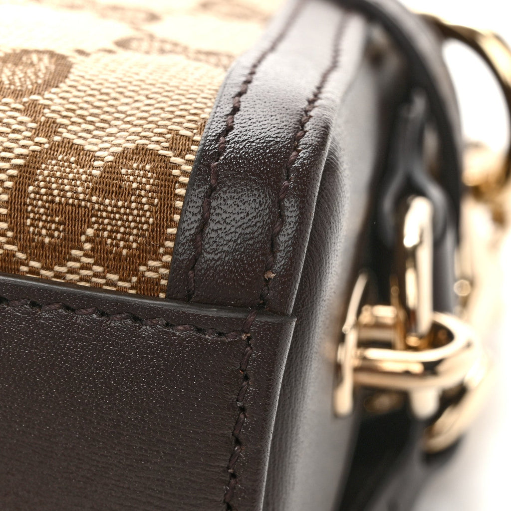 GG Monogram Small Luce Shoulder Bag Beige Ebony