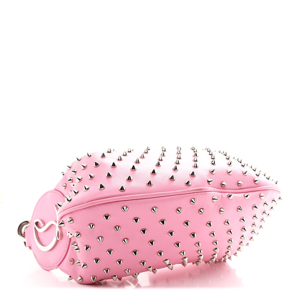 Calfskin Studded Le 54 Shoulder Bag Calipso