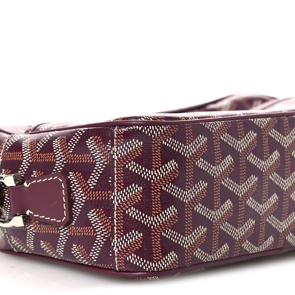 Goyardine Sac Cap Vert Burgundy
