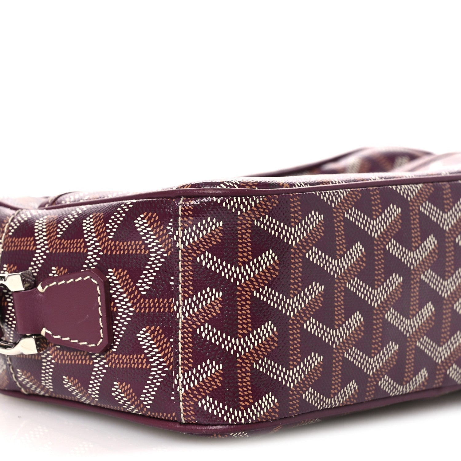 Goyardine Sac Cap Vert Burgundy