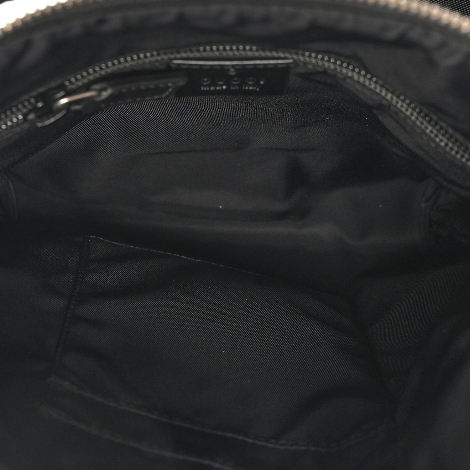Canvas Web Messenger Bag Black