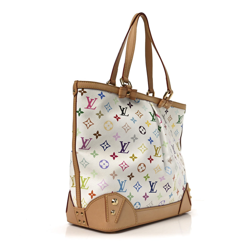 Monogram Multicolor Sharleen MM White