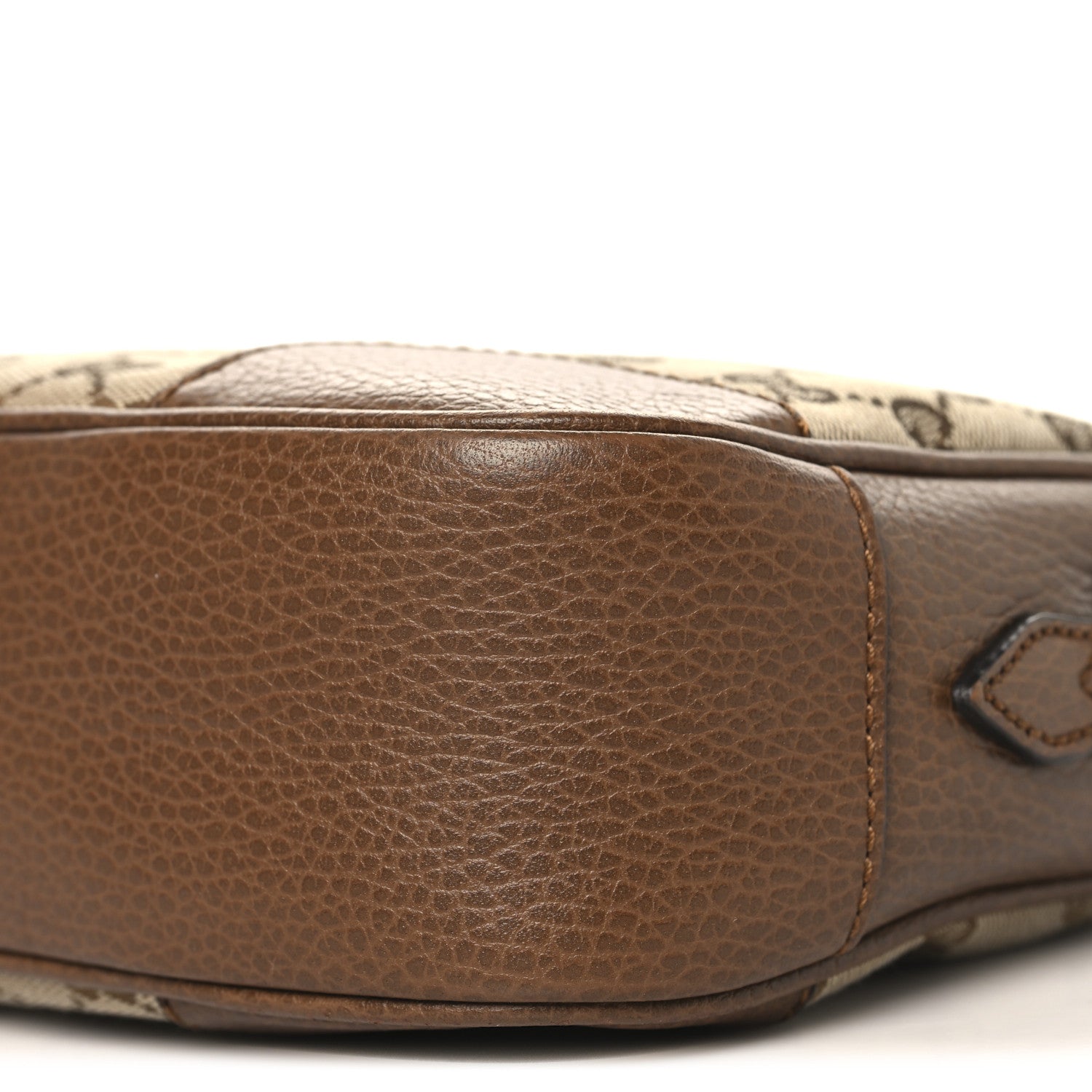 Monogram Mini Bree Messenger Bag Beige Tabacco