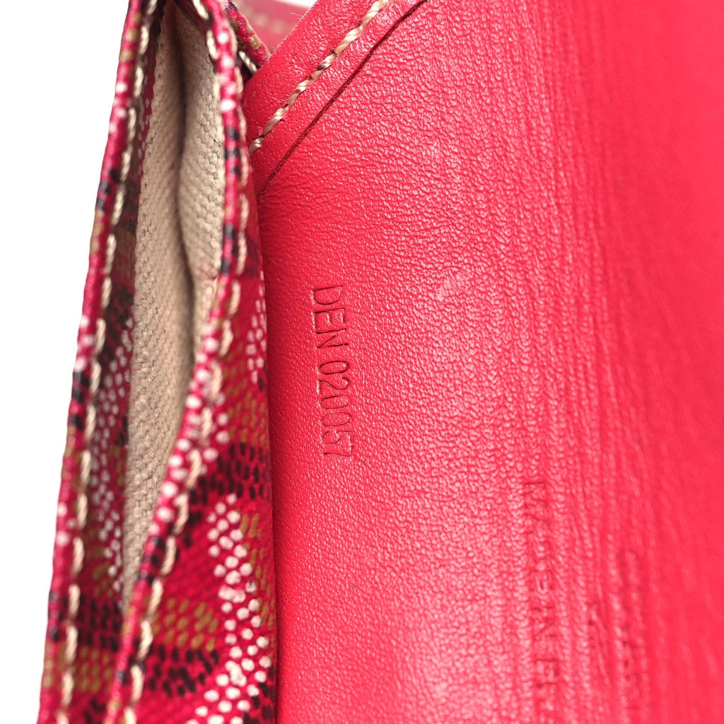 Goyardine Reversible Mini Anjou Red