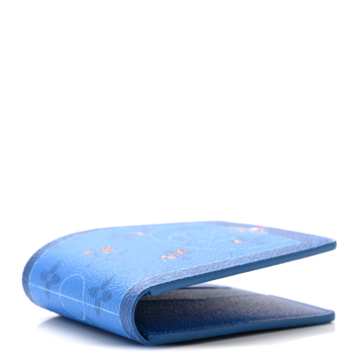 Monogram Slender Wallet Basketball Blue
