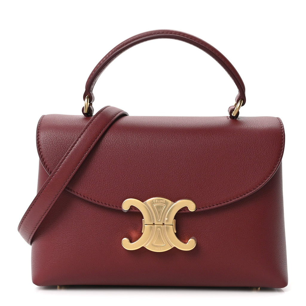 Supple Grained Calfskin Teen Nino Light Burgundy