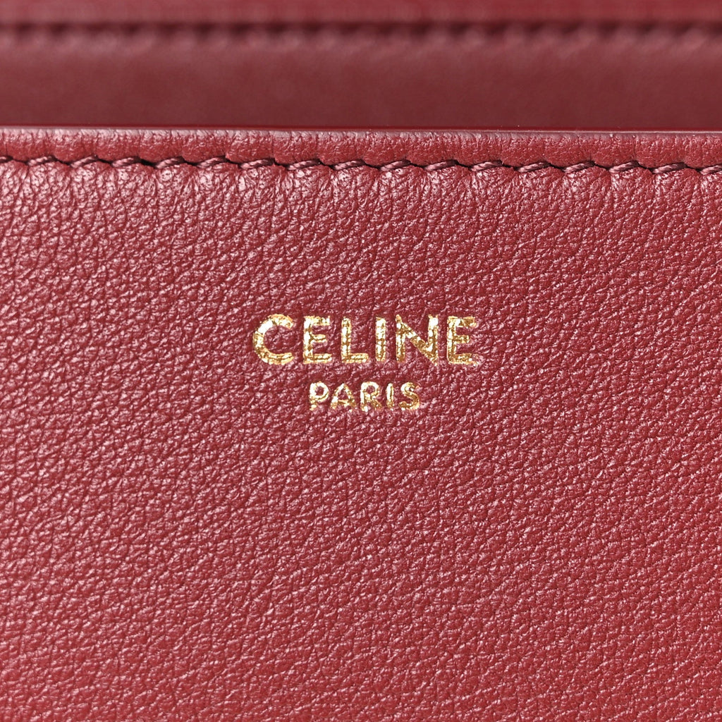 Supple Grained Calfskin Teen Nino Light Burgundy