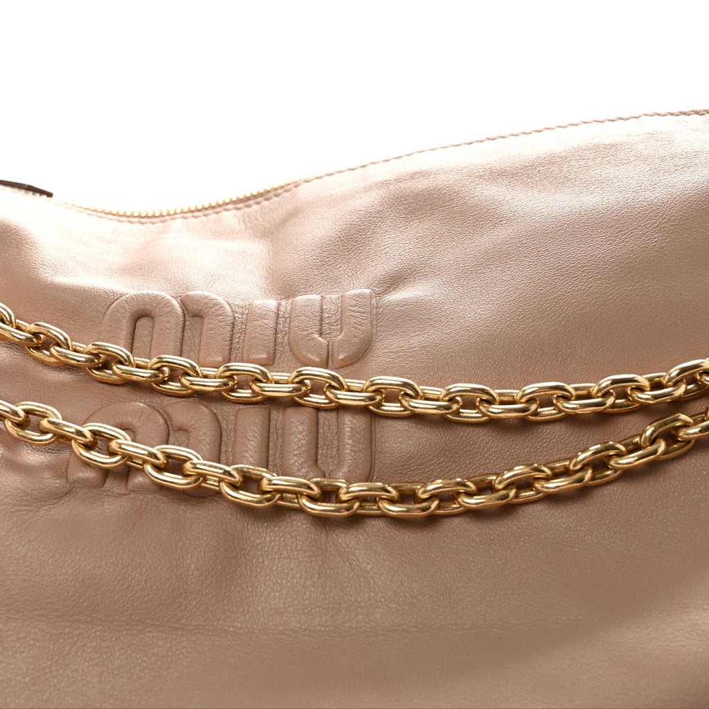 Soft Calf Softy Shoulder Bag Cammeo