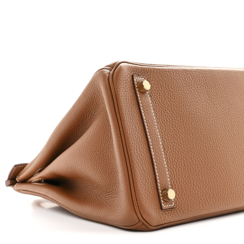 Togo Birkin 30 Gold