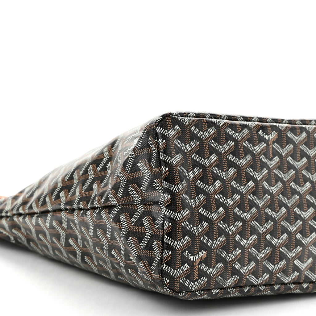 Goyardine Boheme Hobo Black Gold